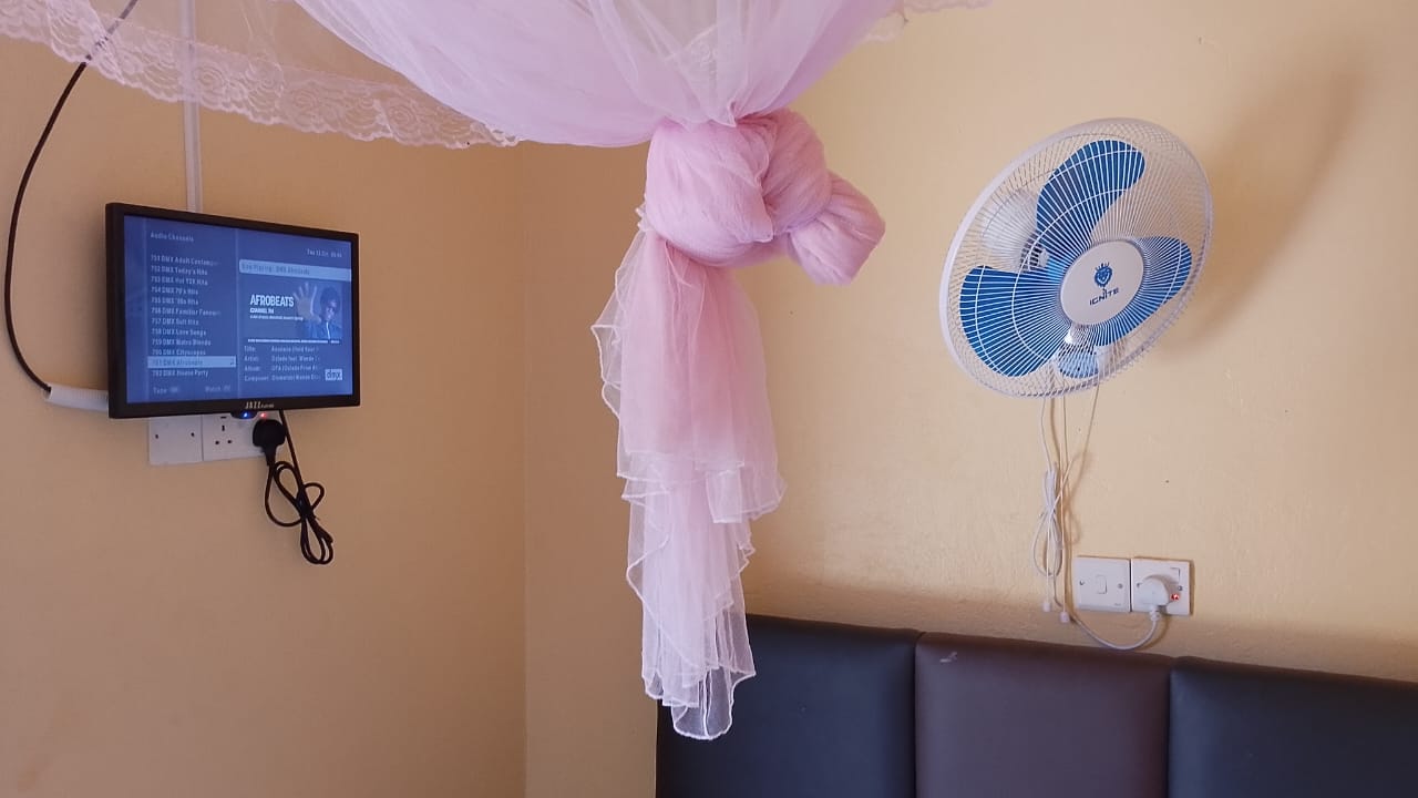 Room with TV